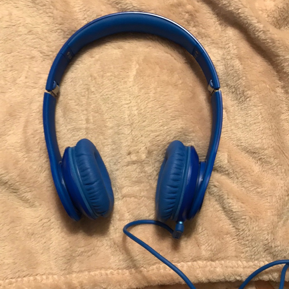 Blue, Beat headphones - Picture 2 of 2